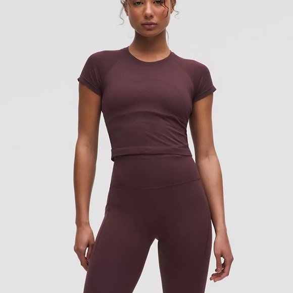 NWT Lululemon Swiftly Tech 2.0 Cropped ShortSleeve - Picture 1 of 5